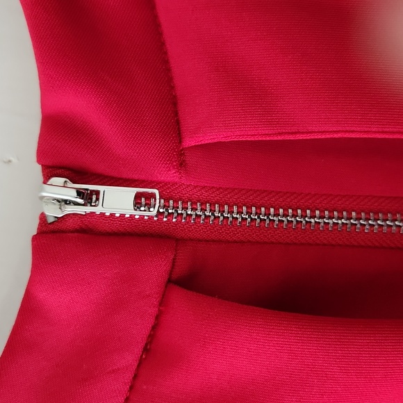 New without tags Lavish Alice red neoprene dress - Picture 3 of 7